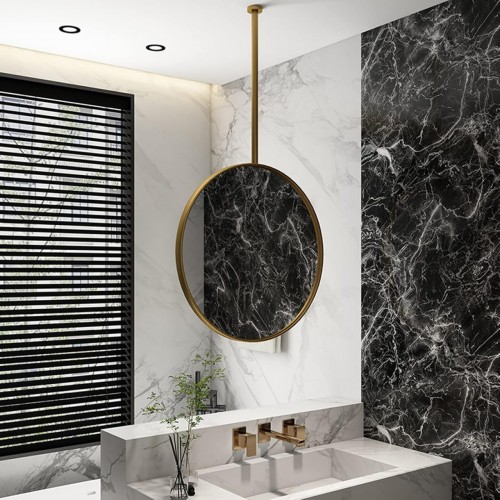 Ceiling Mounted ROUND Hanging Mirror