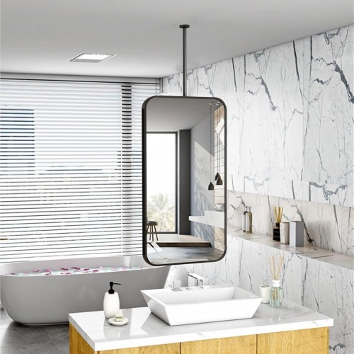 Ceiling Mounted RECTANGULAR Hanging Mirror